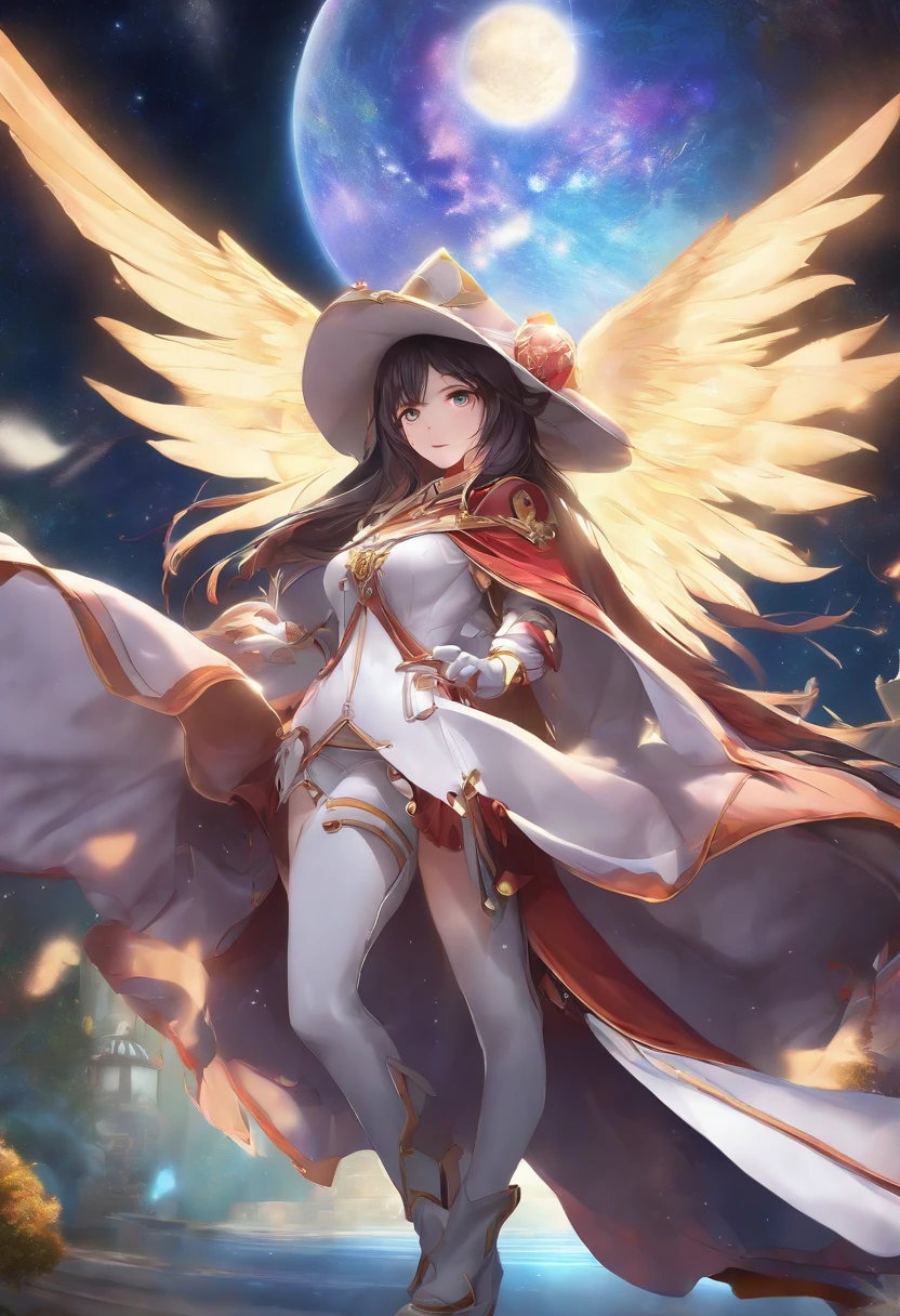 ((masterpiece: 1.4)), best quality (colorful), (delicate eyes and face), volumetric lighting, ray tracing (extremely detailed CG unity 8k wallpaper), masterpiece, best quality, anime, highly detailed ( perfect face, very detailed face), 1 girl, (((megumin))) in space, (beautiful galaxies in the background), (psychedelic art: 1.5), (planets with beautiful colors), ((in white space suit )) , better details, beautiful colors, ((posing)),lineart, (graffiti:1.5)