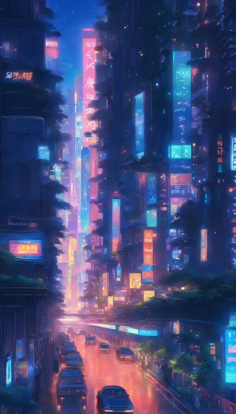 A black car parked on the ramp, a long line of cars in front, densely packed. Tall buildings on both sides of the ramp, people anxiously waiting, ,in the style of the stars art group xing xing, 32k, best quality, masterpiece, super detail, high details
