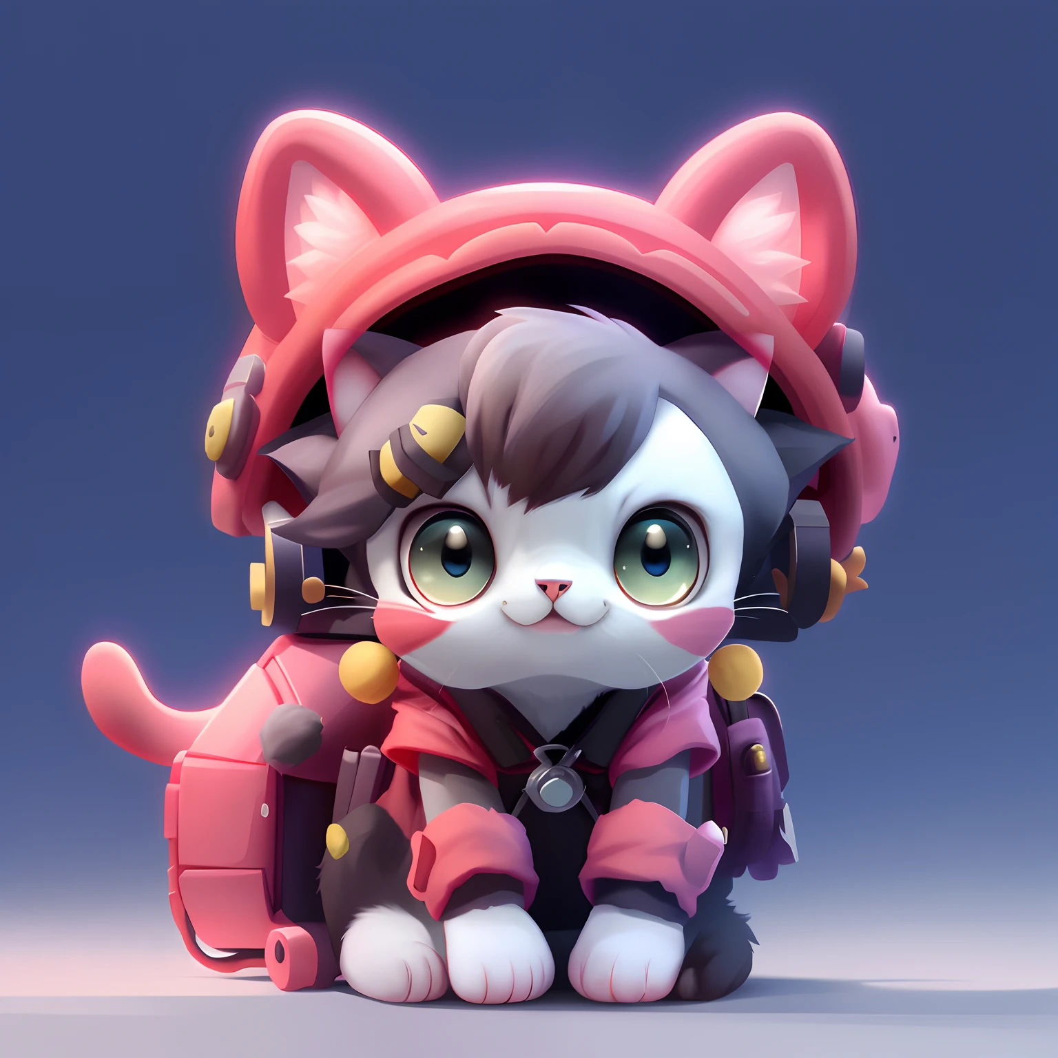 Add teeth to the cat