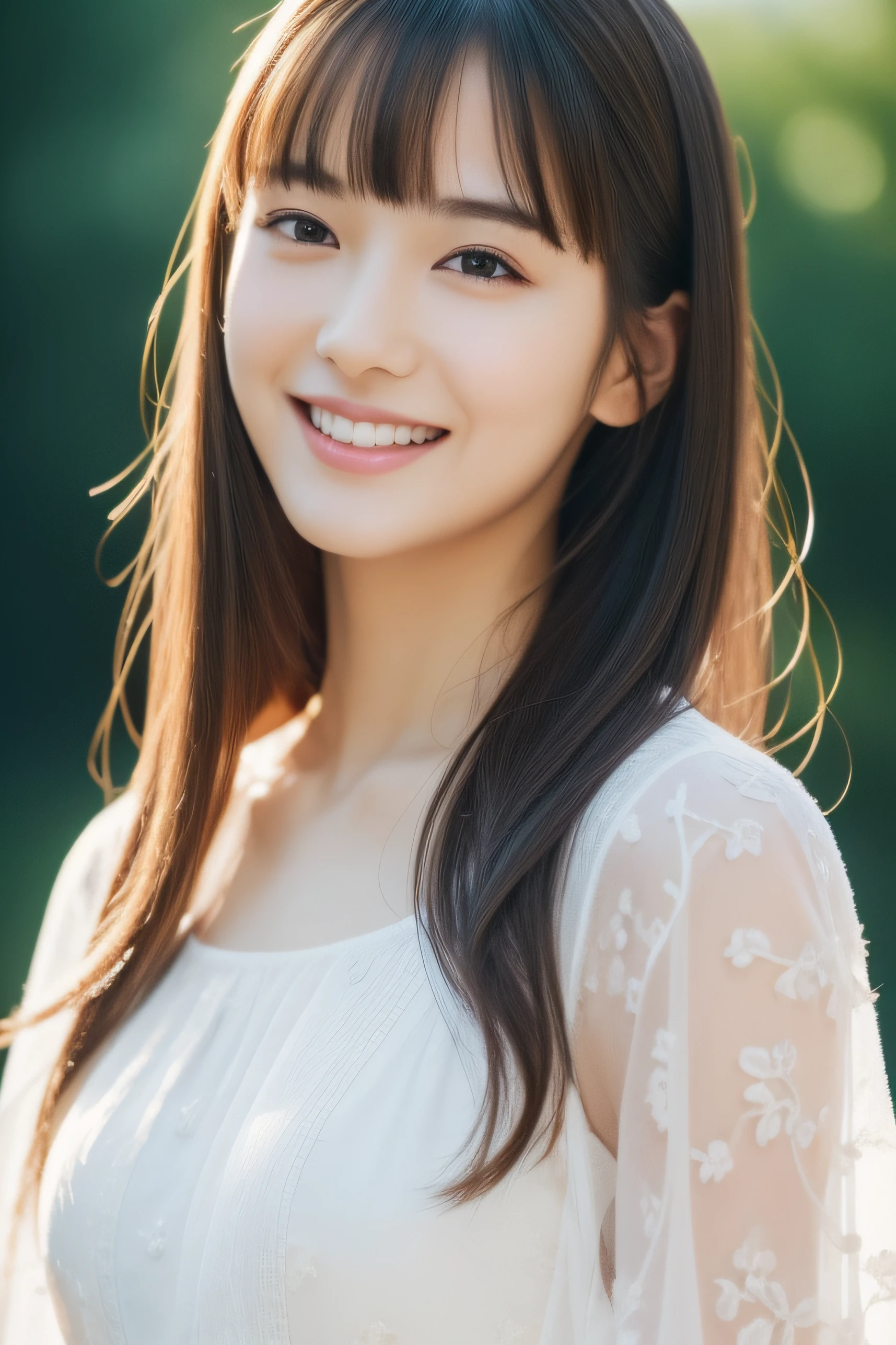 (((​masterpiece))), top-quality, Extremely detailed, Detailed background, Very beautiful girl, japanese, ,  Detailed face, bangs, smile, (Full body:1.3), (random hairstyles :1.2), (Young Face), (Perfect body:1.1), blouse, Summer, in 8K, Wallpaper, amazing, finely detail, Ultra-detailed, 超A high resolution, Extremely detailed, Pure erotic face, extremely detailed eye and face, Beautiful detailed eyes, highly detailed skin, No makeup, (Natural Skin),