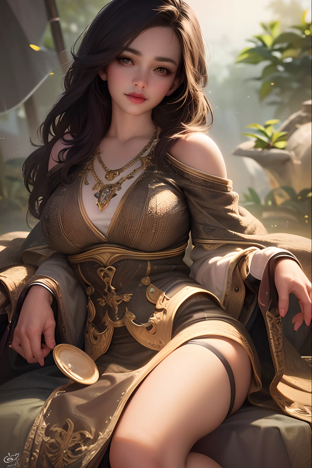 (best quality,4k,8k,highres,masterpiece:1.2),ultra-detailed,(realistic,photorealistic,photo-realistic:1.37),beautiful detailed eyes,beautiful detailed lips,extremely detailed eyes and face,longeyelashes,professional,studio lighting,vivid colors,sharp focus,physically-based rendering,extreme detail description,ultra-fine painting,bokeh,portraits
I saw a picture with(best quality, official art,:1.2)to express a masterpiece in the world of art。The picture shows a young girl,She sat in a wide gallery。The painting depicts her beautiful eyes and lips in detail。Her eyes are very detailed,There is drift