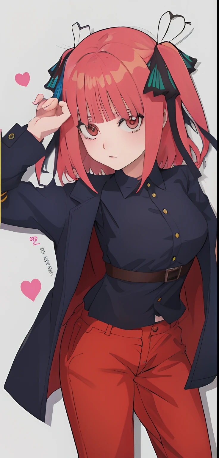Chica de anime con cabello rosa y pantalones cortos negros sosteniendo un cuchillo, Mejor valorado en Pixiv, Una chica de anime, Chica anime, Chica calamar hembra rosa humanoide, en un estilo anime, Personaje de estilo anime, seductora chica de anime, Estilo anime, Estilo anime, en pixiv, Anime Moe Artstyle, (Chica anime), anime artstyle