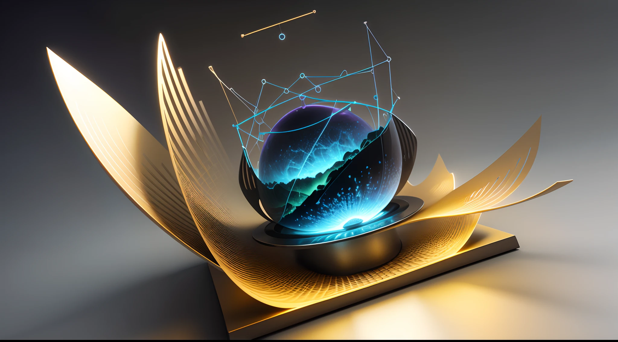 Engaging 3D visualization featuring stunning graphs