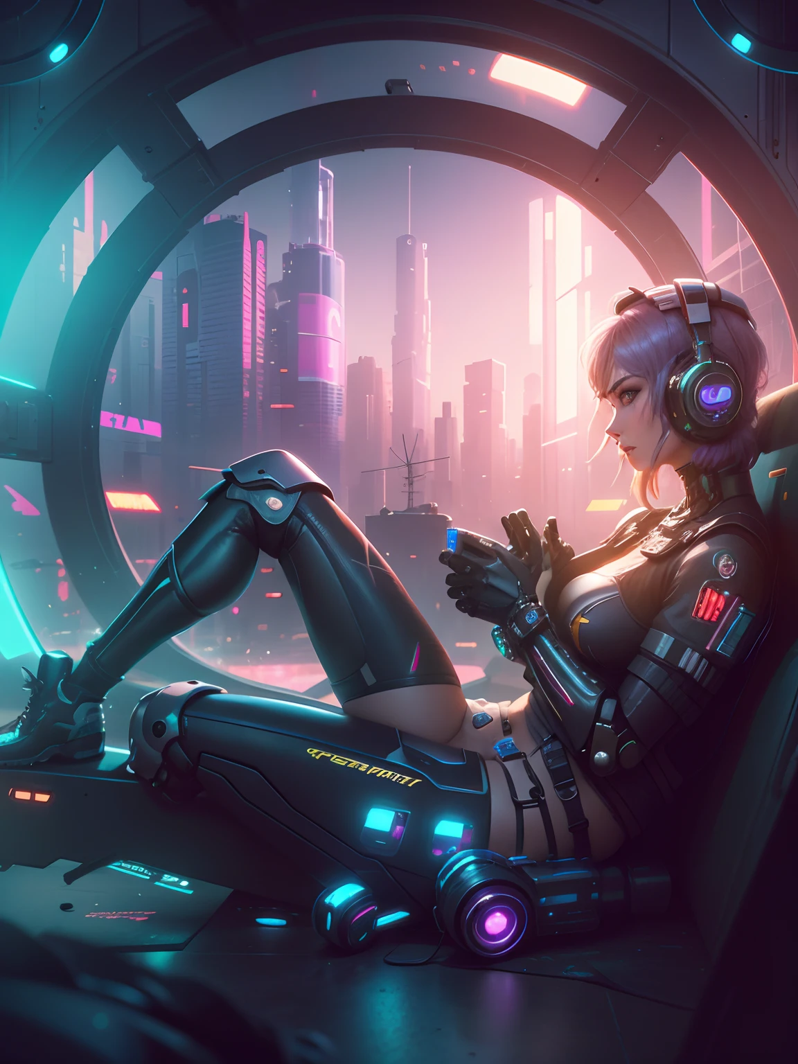 Hay una mujer con grandes pechos marcados mojados en un atuendo futurista posando para una foto, Chica cyborg, Linda Chica Cyborg, Chica femenina de anime cyberpunk, Cyberpunk anime chica mech, Chica cyberpunk, sci-fi female, Wojtek FUS, Cyberpunk hermosa chica, WLOP. Scifi, cyberpunk 2 0 y. o Chica modelo, girl in mecha cyber armor, seductive cyberpunk dark fantasy, Chica de anime cyberpun