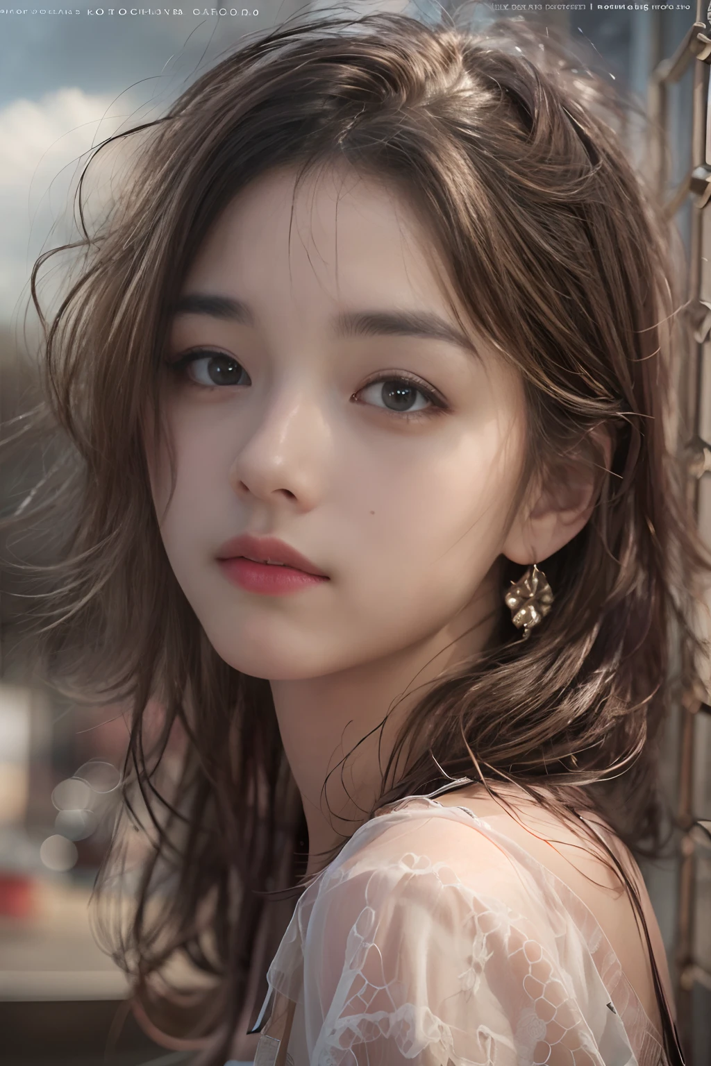 Best quality,masterpiece,ultra high res,(photorealistic:1.4),1girl,shoulder,charming,Looking at the camera,