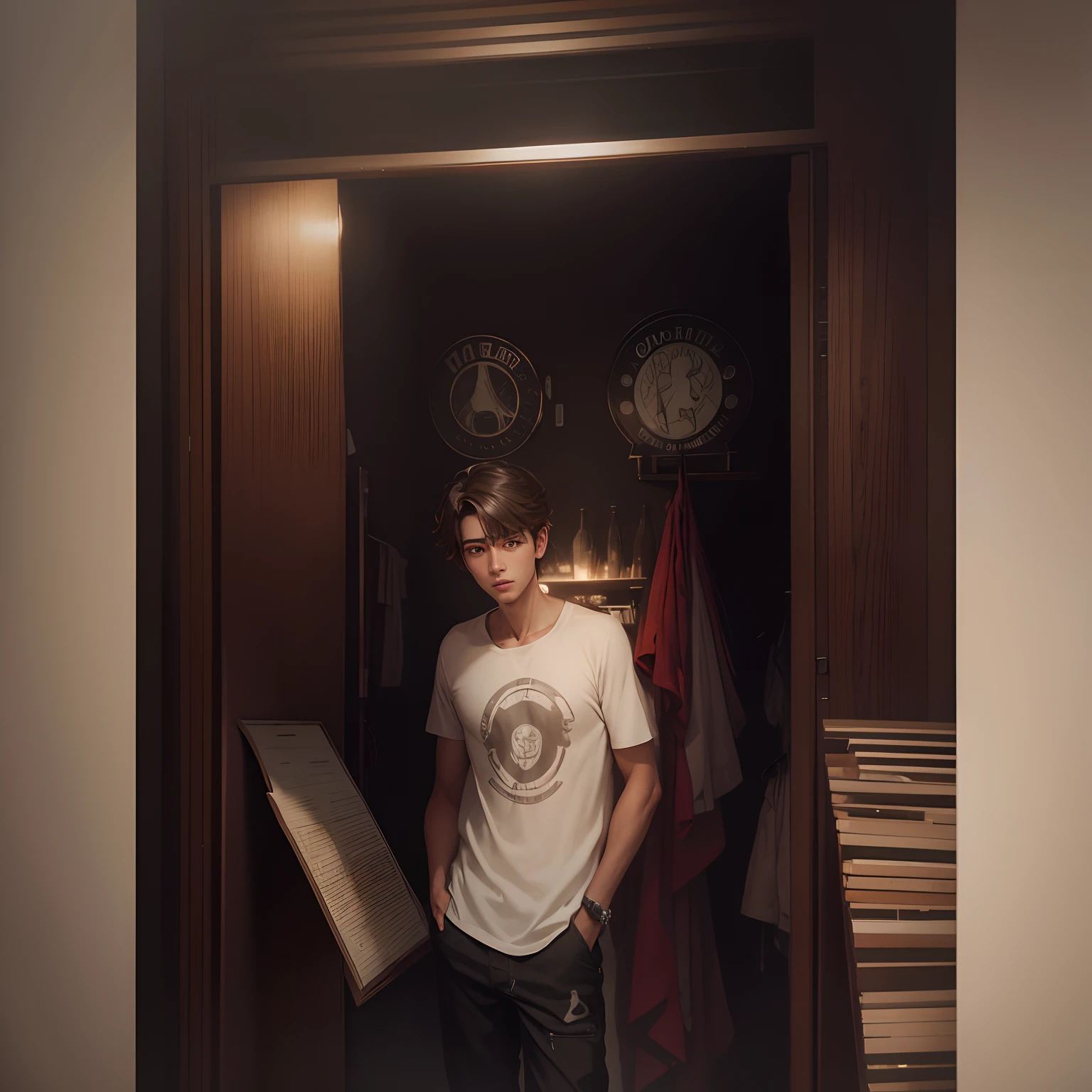 Handsome boy ultra realistic -v 4