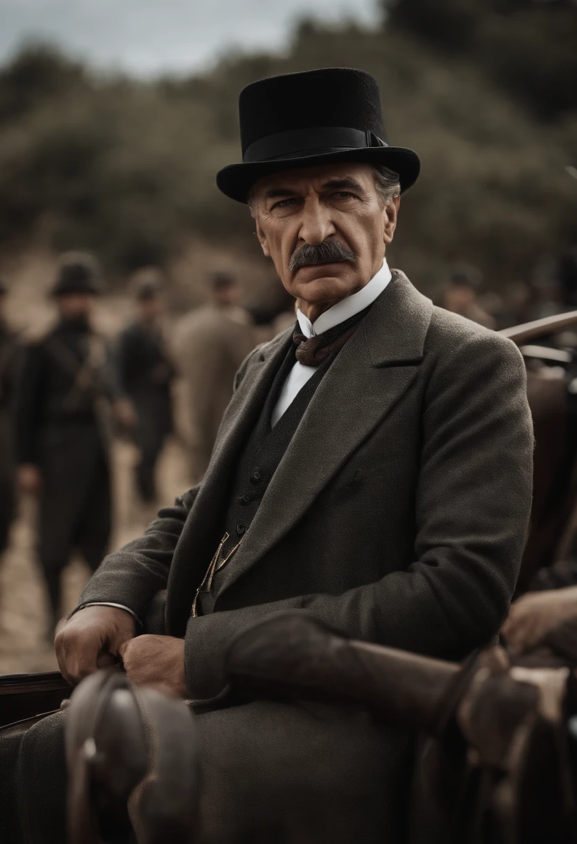 Kadir mMısıroğlu is fighting with mustafa kemal atatürk.