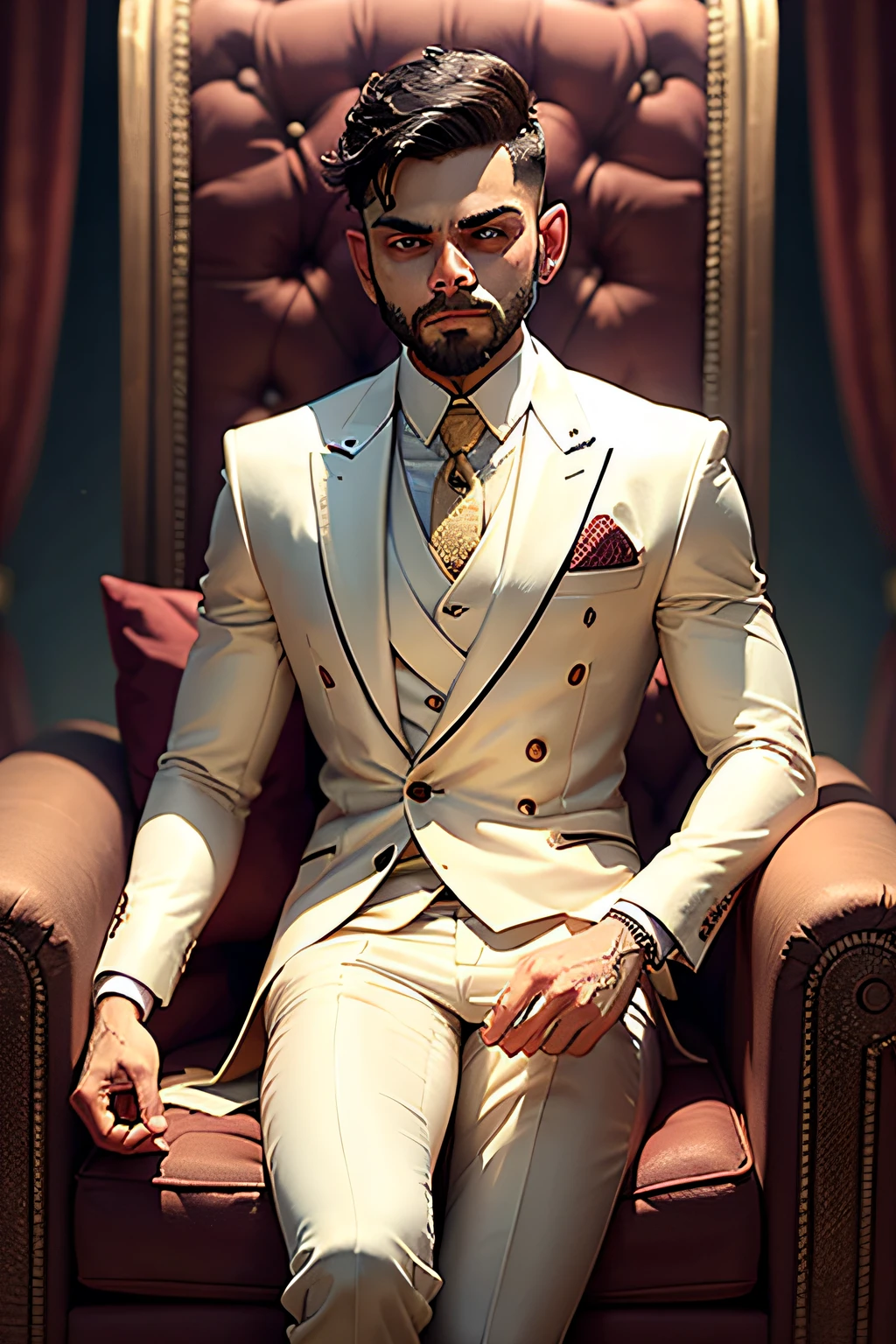 Virat Kohli in King suit