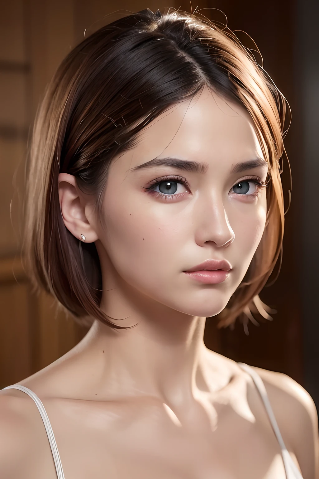 8K, Raw photo, (masterpiece), (top-quality), Hi-Res, (realisitic, Photorealsitic:1.4), ultra-detailliert, physically-based renderingt, Detailed beautiful eyes and detailed face