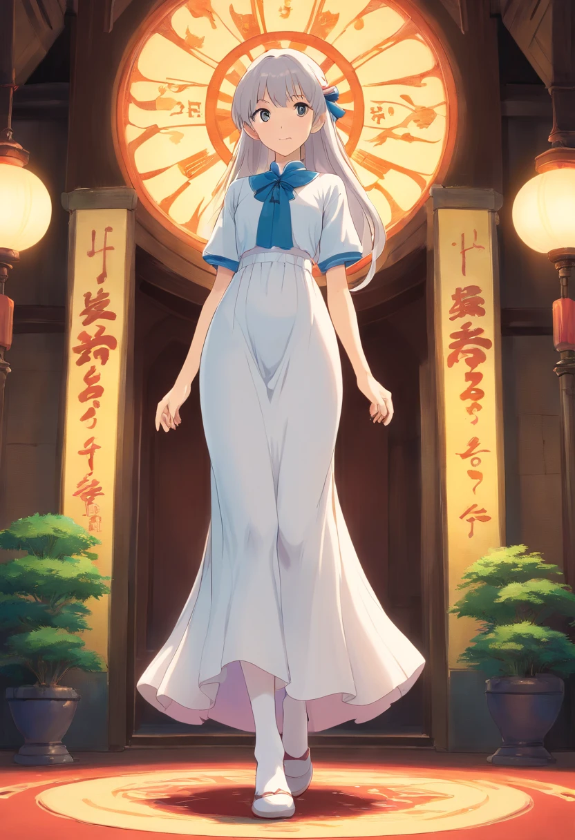 (monochrome)、(line art)、N.F.S.W.、1 female、35 year old married woman,Full body image with averted gaze、cover one's body with one's arms、has long straight blonde hair、happy、Congratulations、Thank you very much、service service、