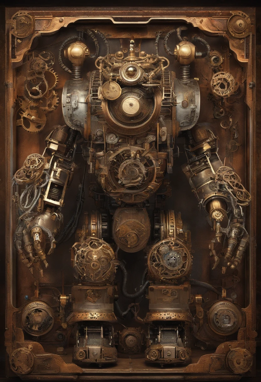 Robotic panda,ultra cool,Mechanical panda,cyber punk perssonage, dreamy glow, Bright colors,luminous neon lights, ( Global illumination, Ray traching, hdr, unreal render,reasonable design, high detal, Masterpiece, Best quality, hyper HD, Cinematic lighting), mechs,metalictexture