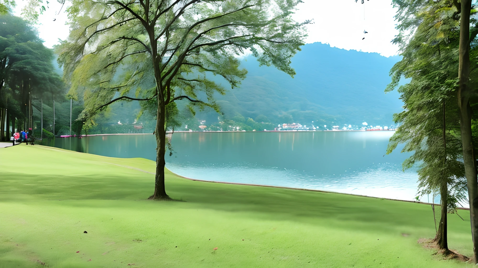 Maitreya City Taiping Lake Forest Park Land art