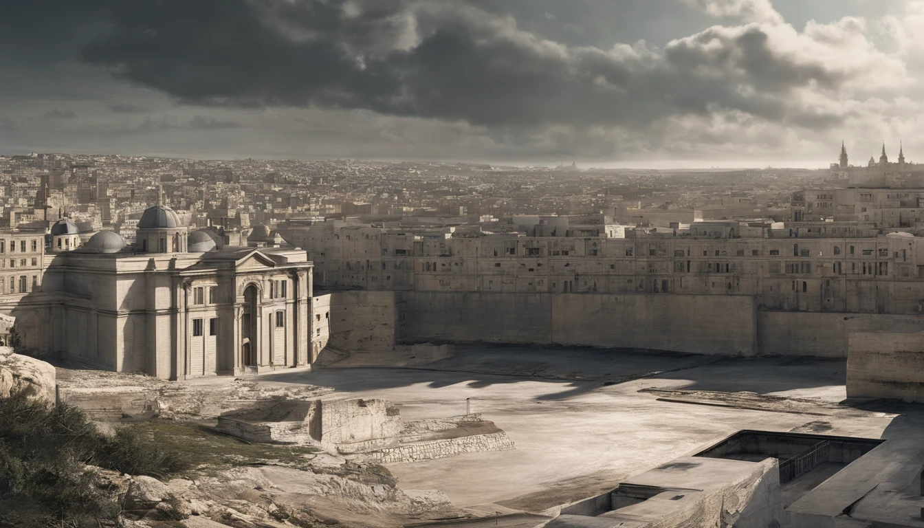 Republic of Malta,Valletta,Faraway view