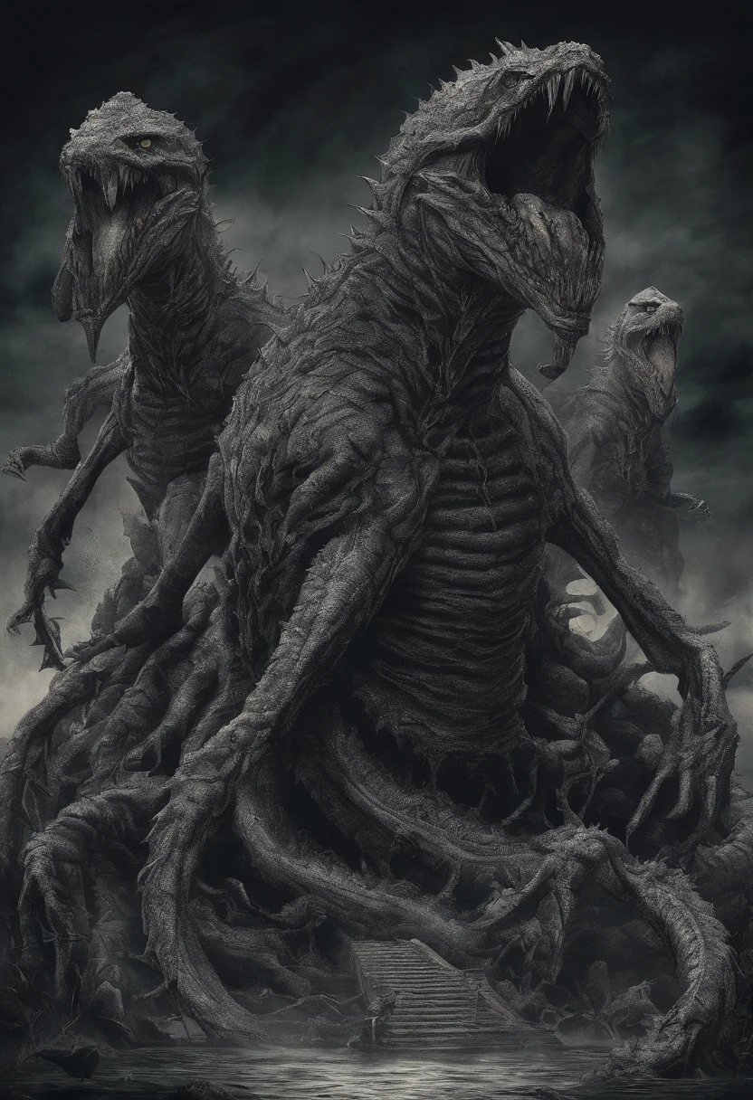 Three-headed Ghidora,immensity