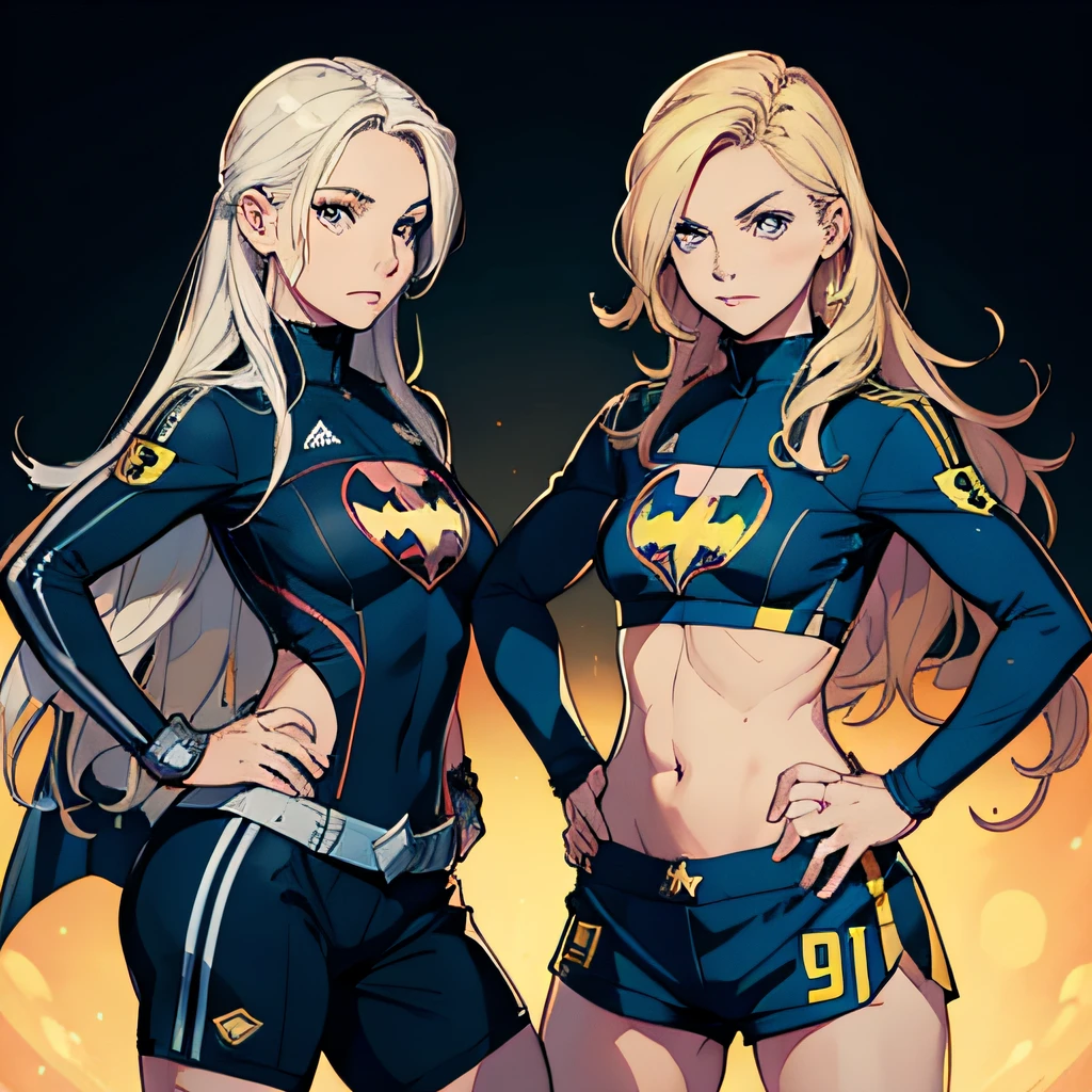 there is a female soccer player dressed like batgirl marvel character, blonde swedish woman, minna sundberg, magdalena andersson, kirsi salonen, daniela uhlig, annato finnstark, magdalena radziej, sweden, nina tryggvadottir, sandra pelser, irina nordsol kuzmina, aleksandra waliszewska