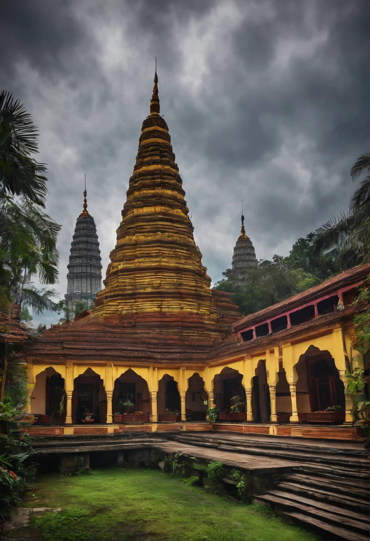 A beautiful architectural of Malaysia,hidden place, scary, seni bina melayu