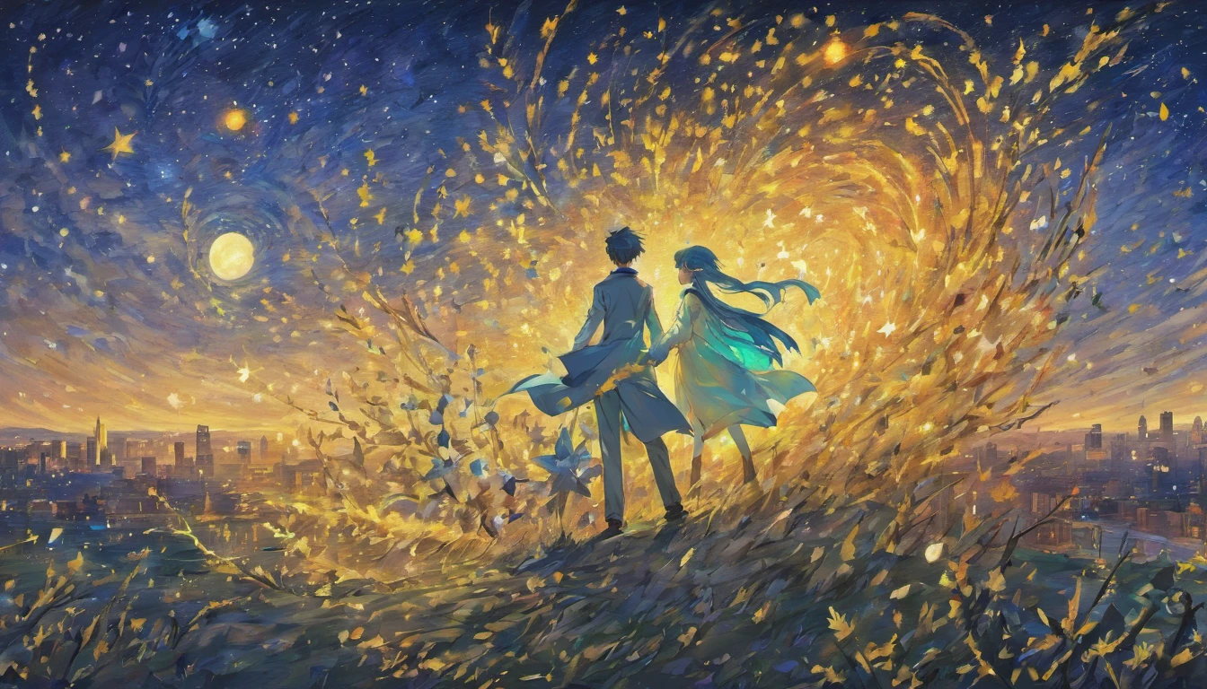 von gogh,starry nights