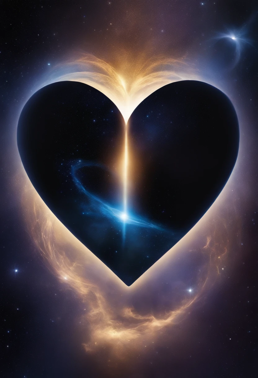 "Kindly, Create an image that represents the fusion of the human mind with the supernatural realm and the vast universe.
Imagine an ethereal and mysterious scene. in the center of Image, A human heart shines with a soft light, shimmering dazzling lighting. The heart seems to float in a translucent mist, Evoke a sense of mystery and transcendence.
From the heart, Emits a series of projections, Each represents a unique aspect. Some projections take the form of natural elements, Like branches, Petals or dancing flames, Evoke a deep connection to the natural realm.
Other projections extend into outer space, into a bright constellation, The light of distant galaxies or meteors. These cosmic projections symbolize the expansion of human emotions beyond the limits of the earth, Connect the vast universe.
The color palette includes shades of sky blue, Deep purple and gold, Create a magical and spiritual atmosphere. The soft light emanating from the mind and projections helps to create a sense of peace and awe.
The resulting images capture the thoughts of the human mind that transcends the boundaries of the planet, Explore the realm of the supernatural and the universe. This fusion of man and God creates a visual narrative,Evokes the exploration of the deepest emotional connections,And expand its essence into the vast universe。."