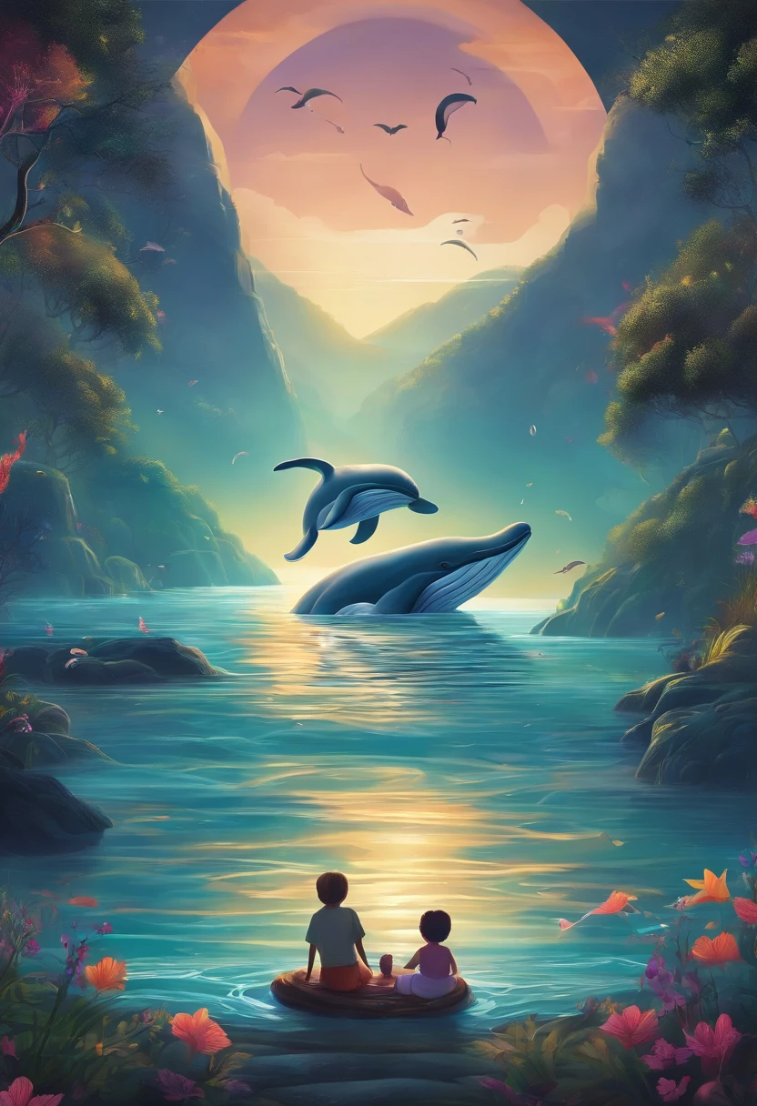 A logo、whales、healthcare、For children