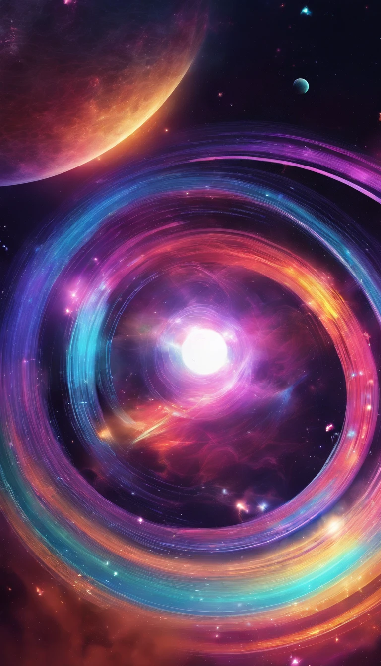 Phantoms on exotic planets, Bright rainbows and planets with rings in the sky
