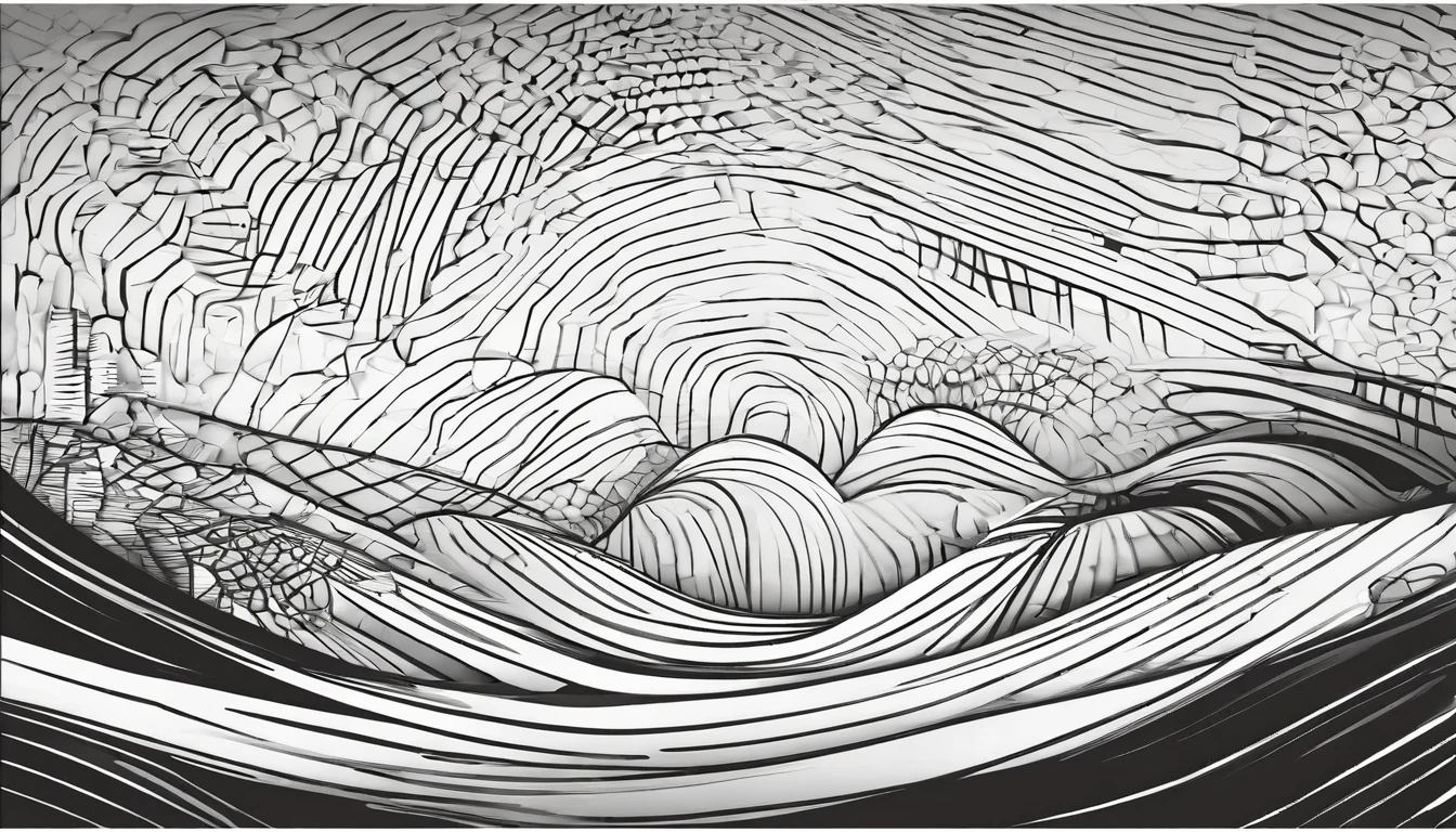 Radian design，The lines are beautiful and strong，abstract artistic