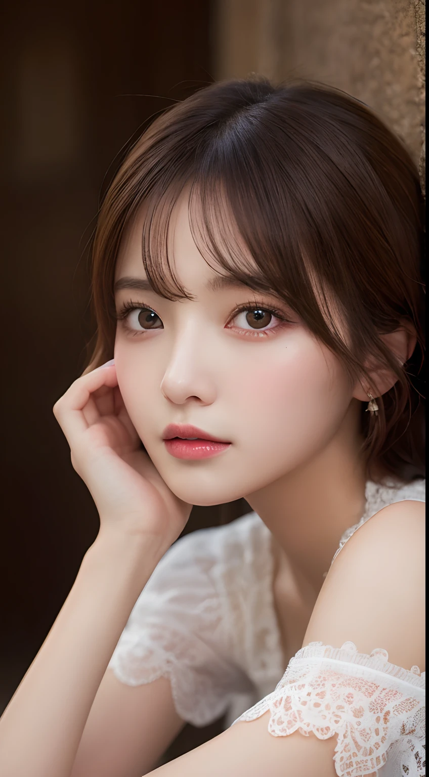 masutepiece, Best Quality, Illustration, Ultra-detailed, finely detail, hight resolution, 8K Wallpaper, Perfect dynamic composition, Beautiful detailed eyes ,Tight Dress、Sexy face,beauty legs,Perfect beautiful hands,Raw real photos、beautiful realistic face