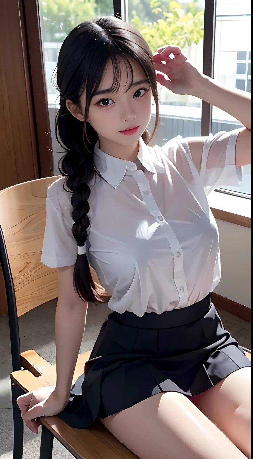 4K Ultra HD,,hand between legs,ar old,15yeld,,fullnude,fullnude,tit,tit,Rape,raping,The vaginal opening is stretched open,The vaginal opening is stretched open,Transparent JK school uniform,Transparent JK school uniform,Superskirt,Superskirt,sleeveless tops,Hairy underarms,Get wet all over your body,Masterpiece, Cute littleng ,Good student,Nice face, Detailed eyes, Twist braids,Hair spreads, high light, Lighting effects, glimmering, Realistic background, Blossom, rays of sunshine, schools,Classroom,Desks and chairs,A bucket of water was splashed by a classmate,Full body capture, You can see barefoot, pretty legs, The are visible,Black brown hair,Look at the armpits from the short sleeves,Armpit hairy,Turbulent posture,Spread your legs,Spread your legs ,dewpoint,dewpoint,Raise your left leg high,Pubic hair exposed,Pubic hair exposed,Get wet with water,Slip and fall