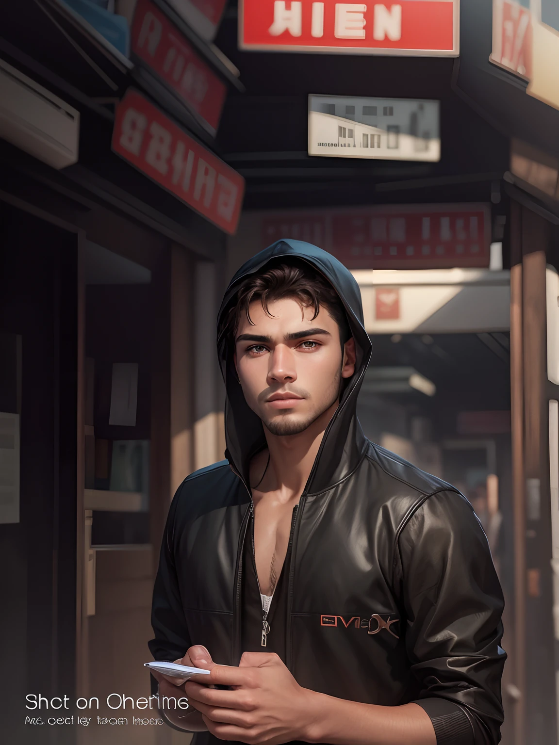 A handsome boy, change background, change clothes, realistic face, potrait background,8k quality