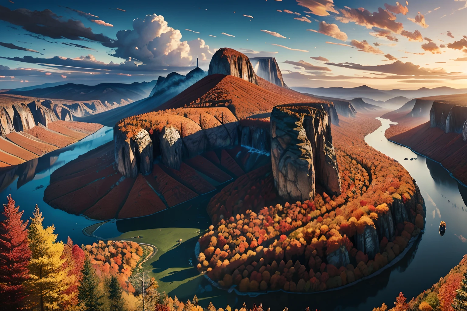 as this masterpiece captures every detail and nuance, breathtaking beauty apocalypse of mythical landscape, an aerial view of flying through the autumn sky, intricate detailed, autumn leaf with plant justice, (highly quality:1.3), captured in the highest quality and unmatched beauty. depicting the essence of autumn in all its glory. autumn like never before, sharp features and impeccable details rendered, breathtakingly beautiful, crisp resolution. exquisite high-definition drawing, (limitlessly high resolution:1.1). stunningly beautiful visual quality. beautiful detailed glow, insane details, perfection, (impeccable quality:1.2), oil painting of thick coating,