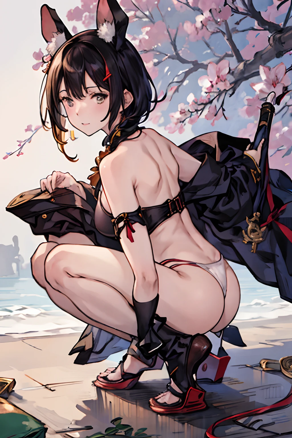 Fine CGUnity 8k wallpapers)、masterpiece、hight resolution、full body Esbian、Crouch Pose、2 girls、Black Hair Bob、Blonde long、sixteen years old、a beauty girl、A slender、small tits、A grows from the crotch、The erection、big erect、glistning skin、That you can lick me 、Tentacles wrapped around 、Tentacles stroking 、Hug me from behind、Stimulate the 、the kiss、agony、cum shots、 splatters、Splashed in large quantities on the body and face、Schools、Classroom、open underwears、 、Bagpipe QR、Negative Prompts: Easy negative steps: 20、Sampler: Euler a、CFG scale: 7.0、seed: 632457398、Size: 512×768、modeled: Blessed_v1.0_Al-Arun(FT16): 8CBECB19FDA6"、TI Hash: Easy Negative、Version: v1.6.0.8-V3-2-G9930B53、Task ID:640450138610876236 Embedding to use: Easy Negative