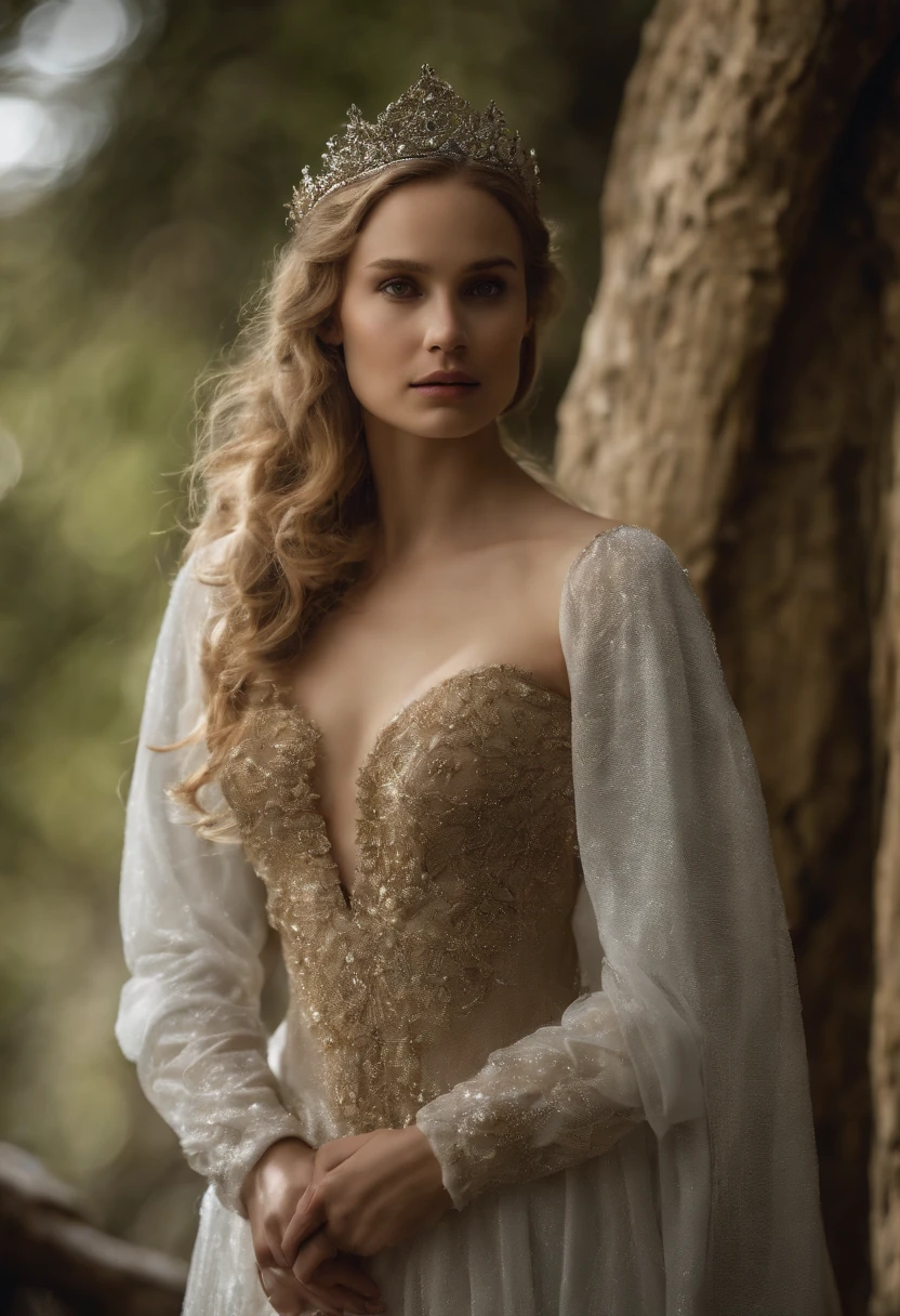 beautiful girl 15 years old, Natalie Portman, (The Snow Queen: 1,1), stands with legs apart. (completely naked: 1,1), hourglass figure, Wasp waist, shaved chubby pubis, NSFW, view from bottom, (frontal view: 1,1), photo RAW, topquality, (tmasterpiece: 1.3), high detail Color RAW Photo, professional photo of a, extremely detailed CG 8k wallpaper block, realisti, realisti, photo RAW, tmasterpiece, beste-Qualit, hight resolution, well lit