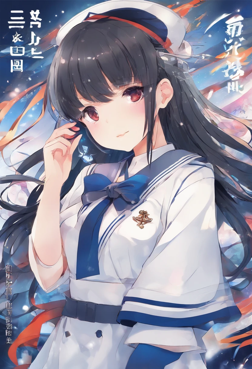 white background,masterpiece, highest quality,figure,sailor suit,slanted eyes,straight hair,brown hair,Side division,super dense skin,surprised,detailed and beautiful eyes,blush,short sleeve shirt,red eyes,(big breasts:1.2), (A raised and well-defined bust:1.2), (lifted chest:1.2), (perky chest :1.2),cover one's chest with one's hands,high school girl,undressing,black lingerie,school changing room,undressing,take off half of your clothes,black bra