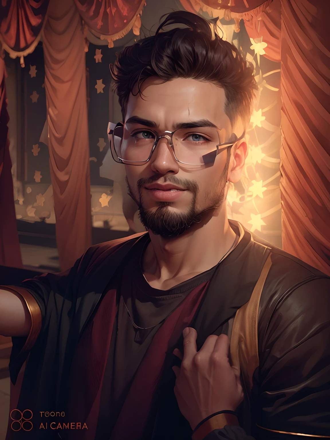 Hand some boy ,change background