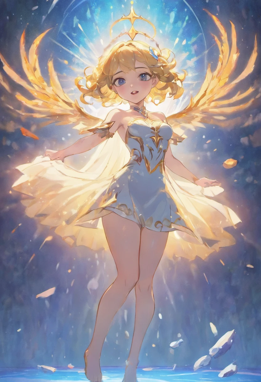 beautiful girl 15 years old, Natalie Portman, (The Snow Queen: 1,1), stands with legs apart. (completely naked: 1,1), hourglass figure, Wasp waist, shaved chubby pubis, NSFW, view from bottom, (frontal view: 1,1), photo RAW, topquality, (tmasterpiece: 1.3), high detail Color RAW Photo, professional photo of a, extremely detailed CG 8k wallpaper block, realisti, realisti, photo RAW, tmasterpiece, beste-Qualit, hight resolution, well lit