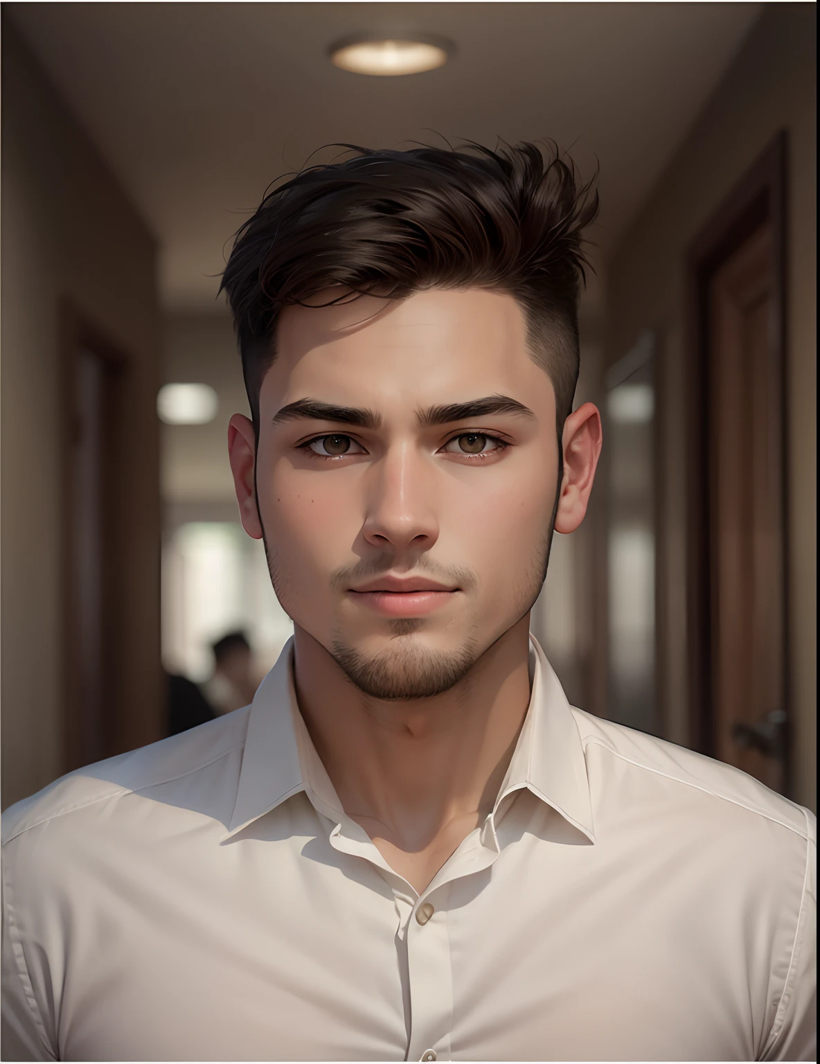 Change back ground ,handsome boy