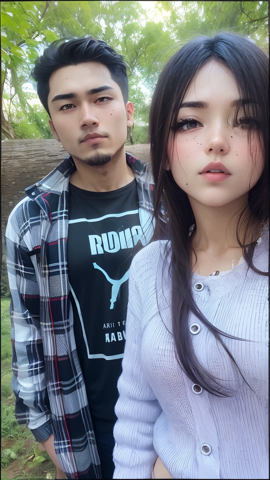 Couple anime look