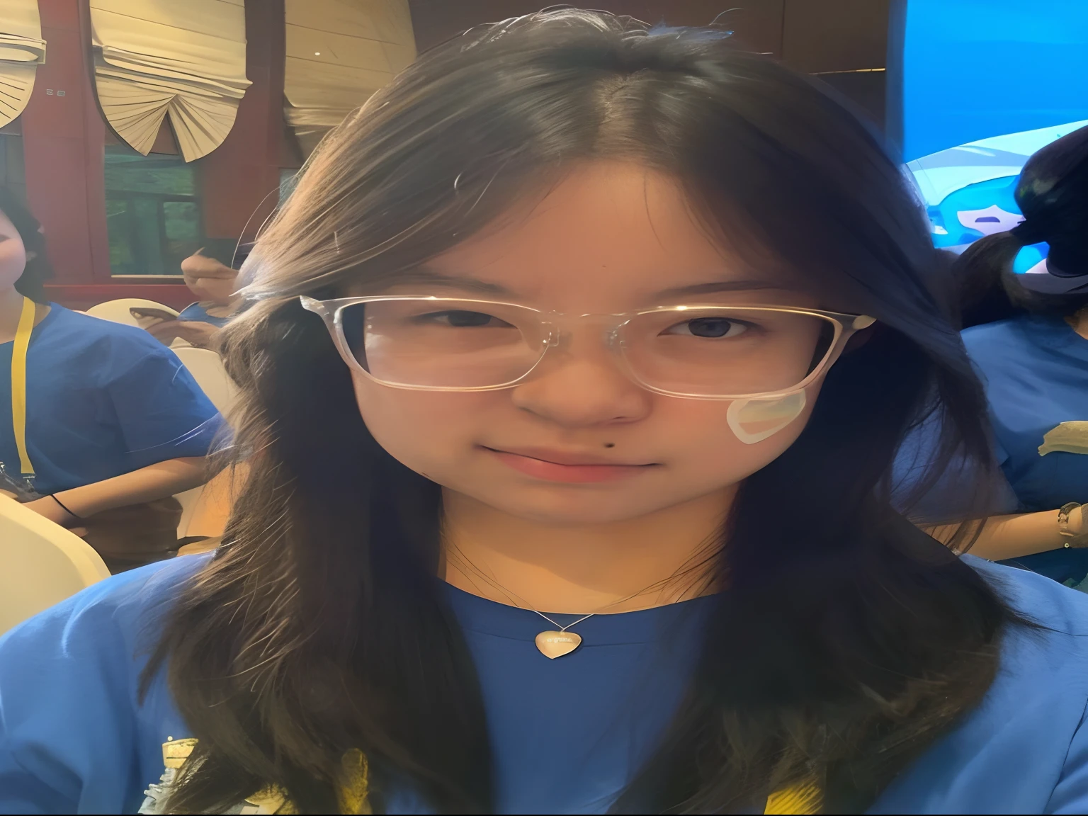 Sunny and cheerful girl