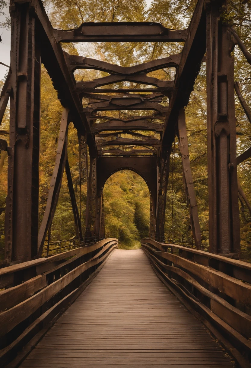 Historic bridge. Historic. Otantik. On the river.