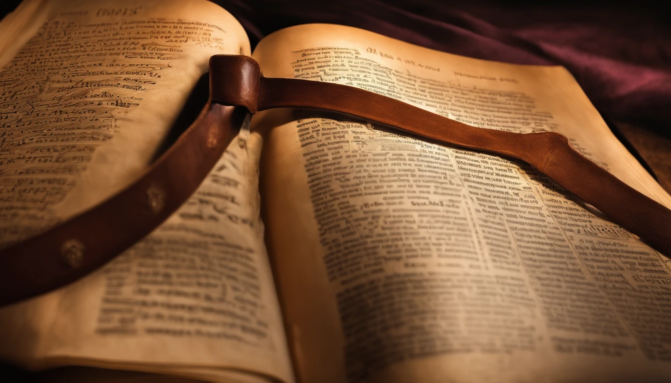 An image of an open Bible with the Book of Genesis highlighted.