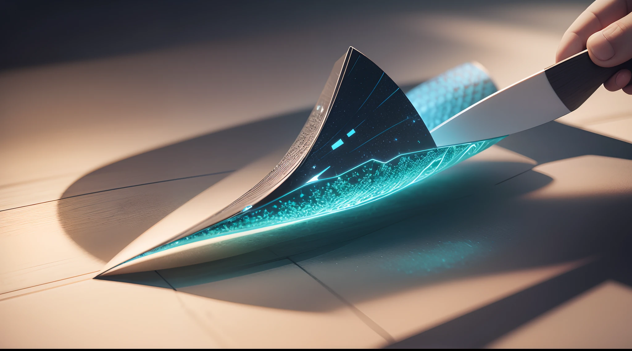 Engaging 3D visualization featuring stunning graphs、glinting