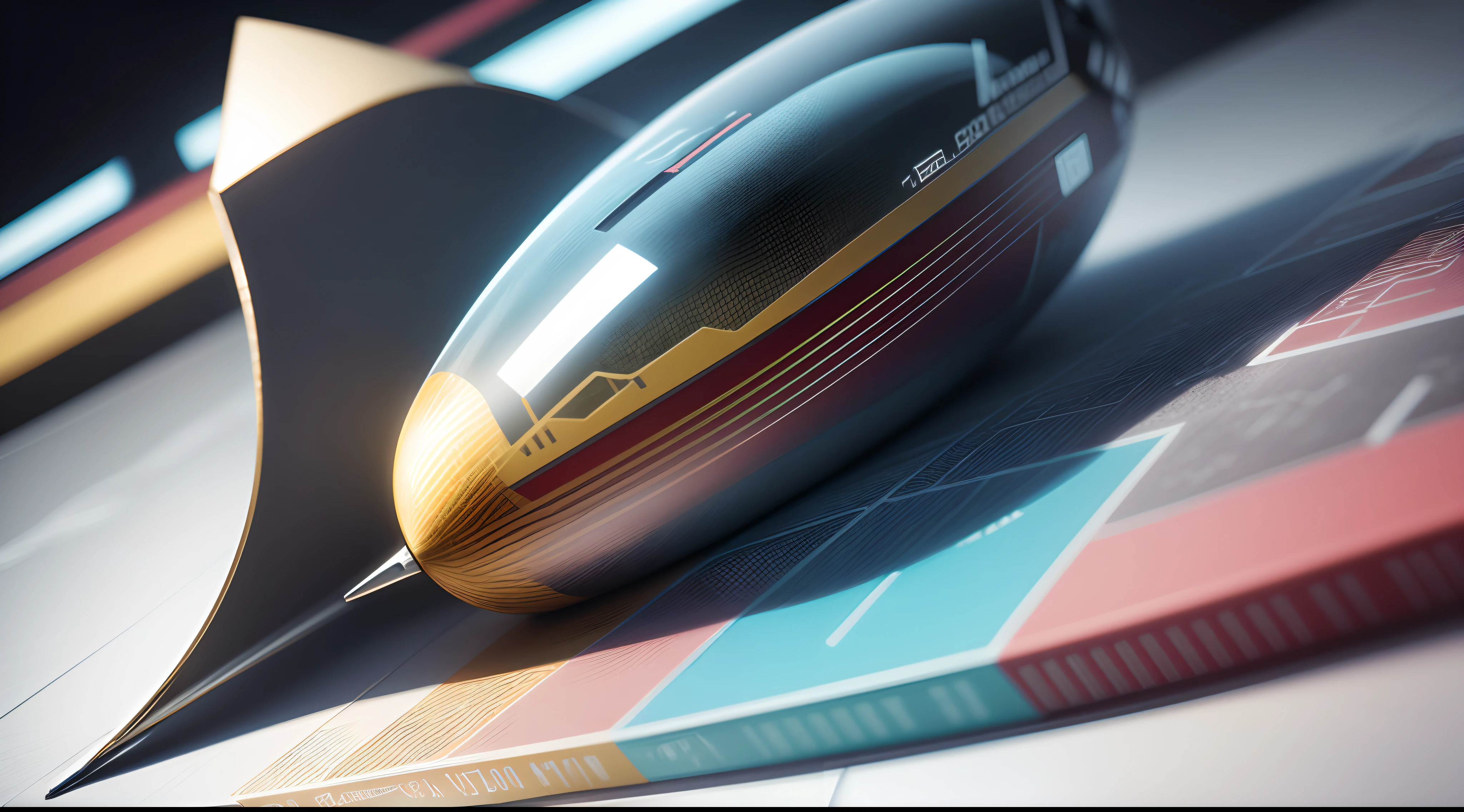 Engaging 3D visualization featuring stunning graphs、glinting