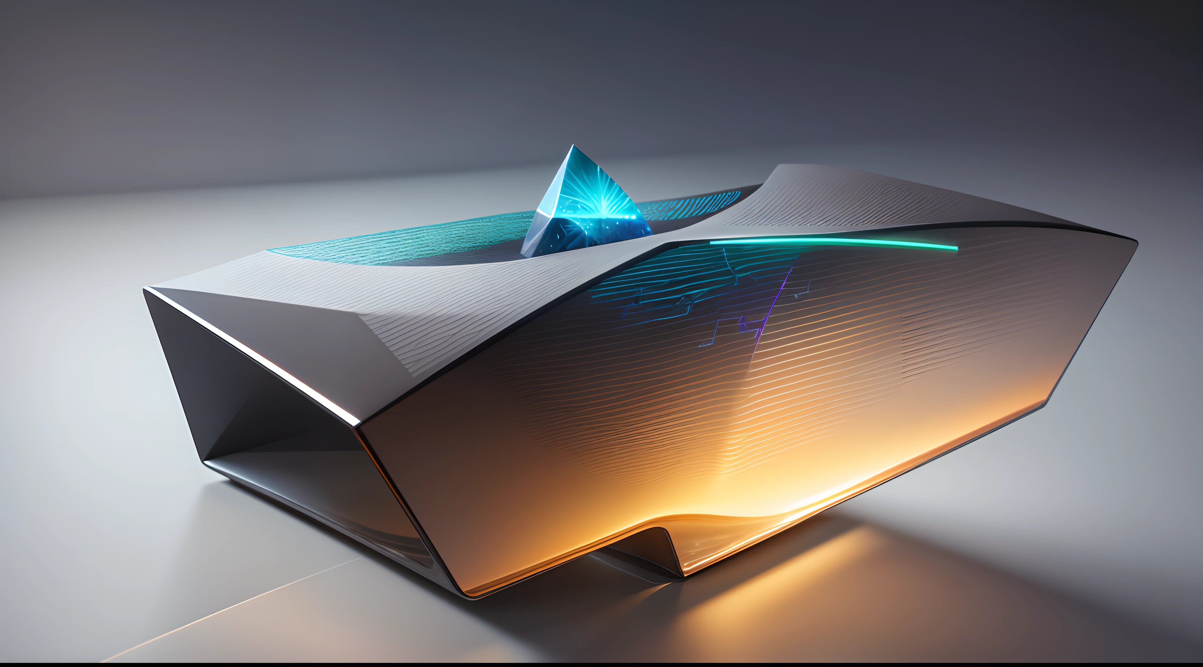 Engaging 3D visualization featuring stunning graphs、glinting