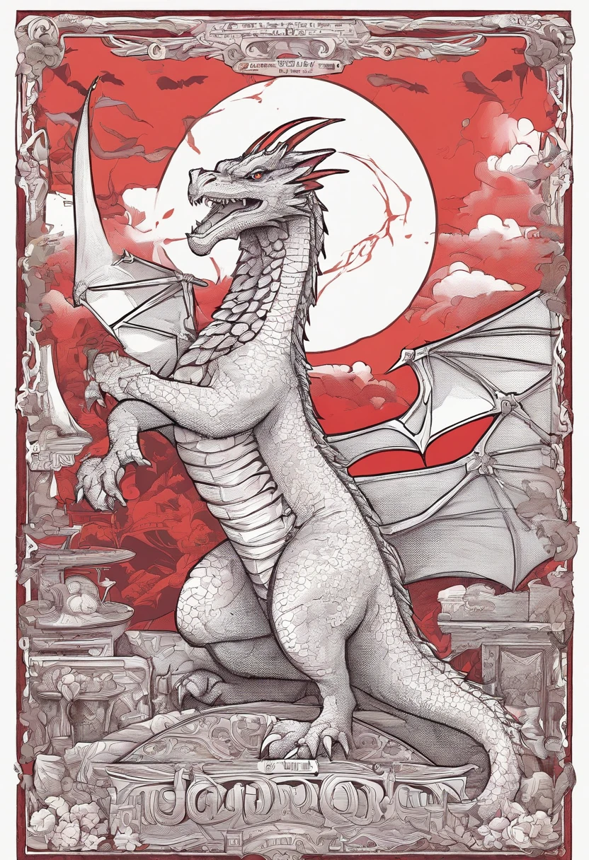 Little Red Book cute little dragon production