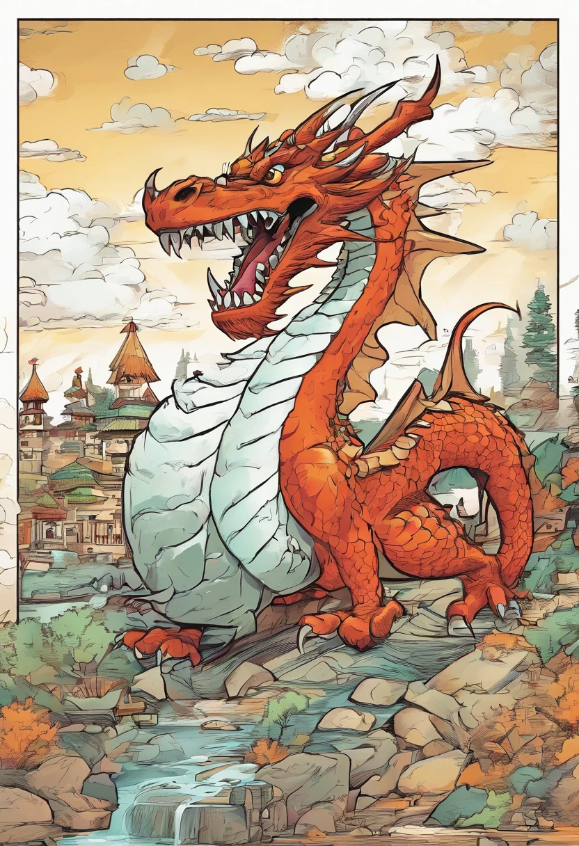 Stick figure dragon send ingots