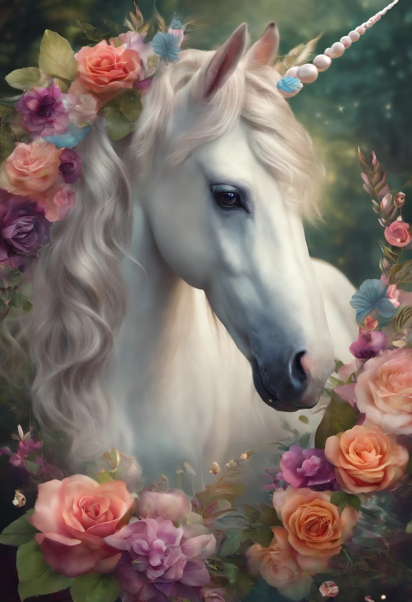 Creating Birthday Card for Unicorn Girl Unique Style