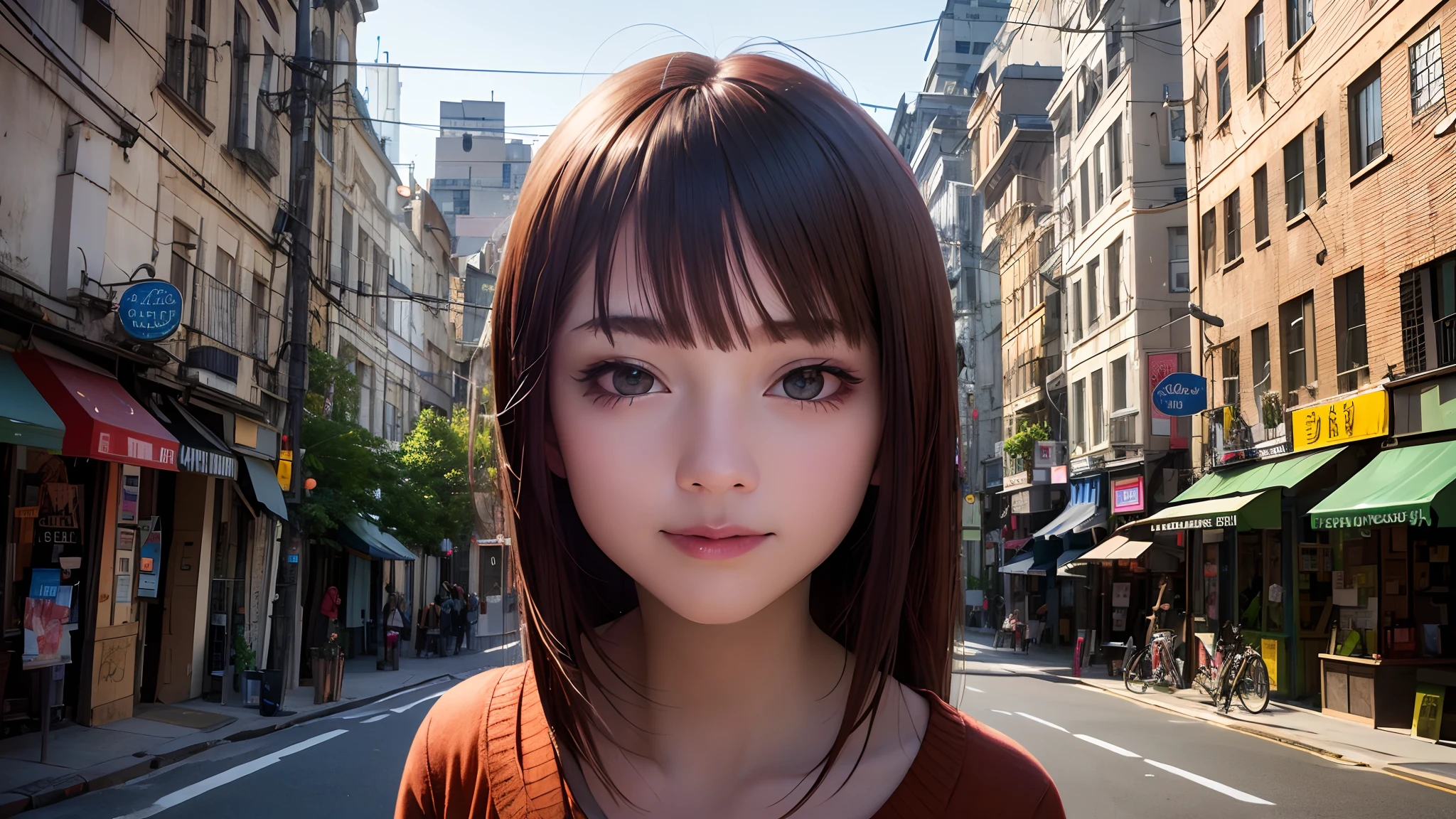 create a thumbnail for youtube,cinematic,interesting,girl,realistic,ultra HD,happy expression --auto --s2