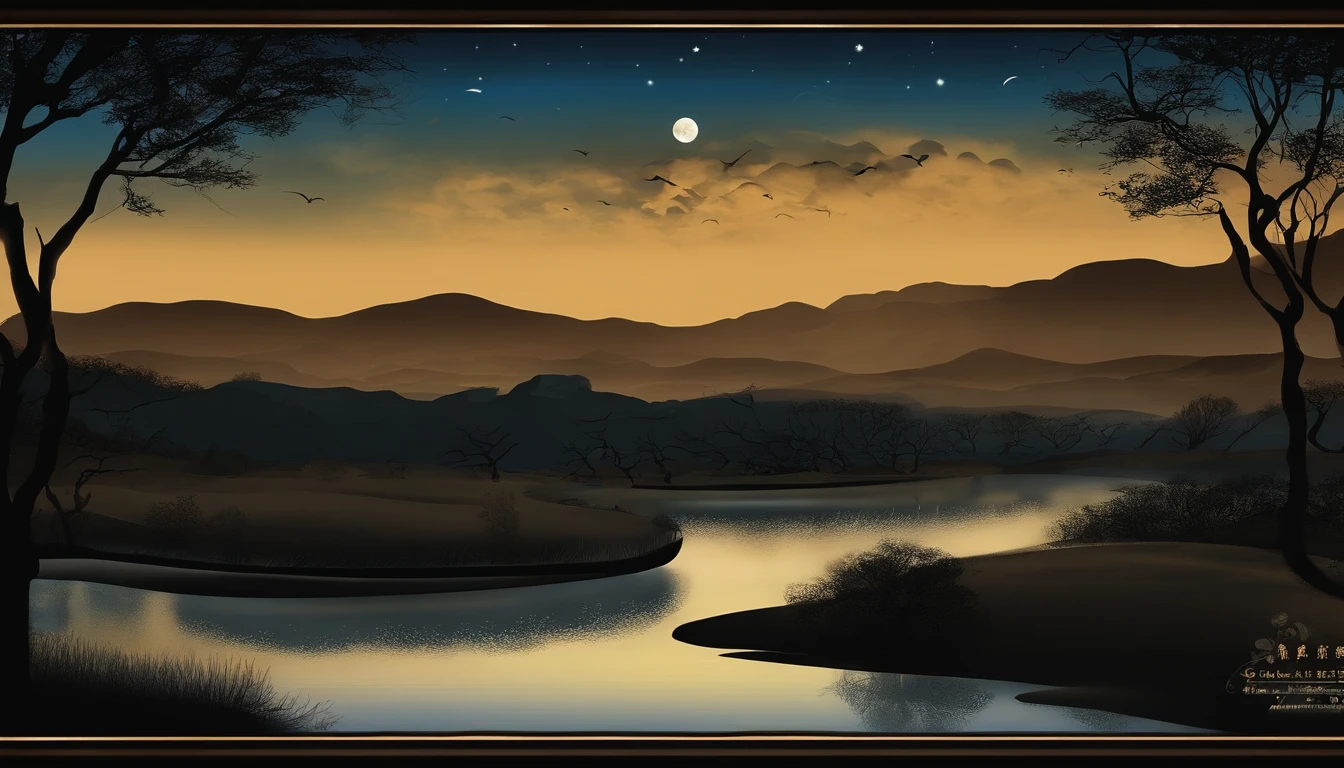 Through the window, That mysterious night recently, In the twilight, it is the most romantic picture, the dark night, the tender moon, illuminating the clouds around it, and the clouds in the dark night are the murals of the Mogao Caves, cleansing the inner stream