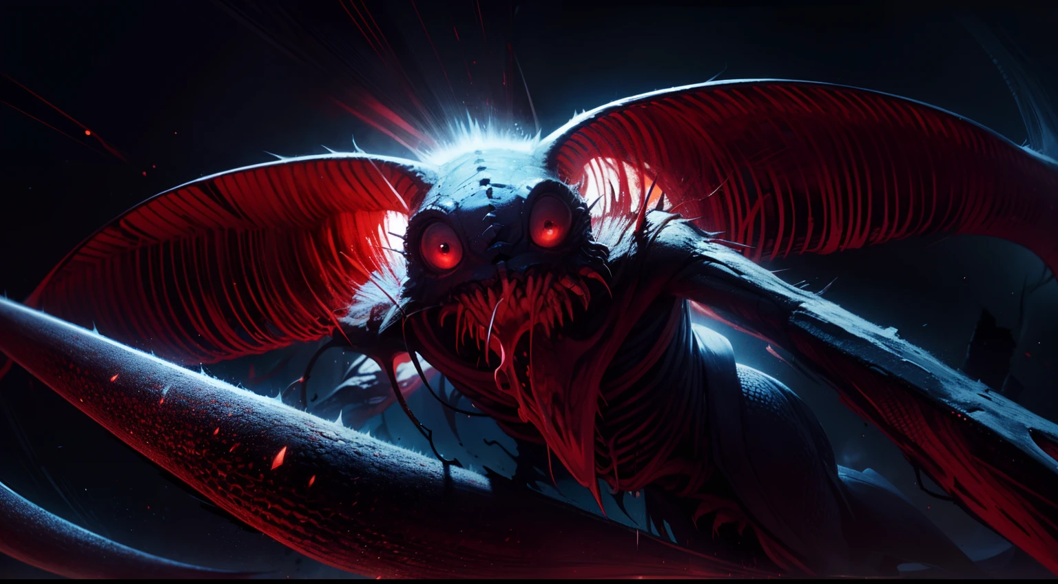 The best picture quality, Masterpiece, Super High Resolution, BREAK Imagine the incomprehensible horror, The Outer God of Myths, Cthulhu, which defies description and comprehension. Its shape is a wriggling mass of tentacles and antennae, constantly shifting and undulating in a grotesque dance. BREAK His many eyes are cold and insensitive;;, as if looking at the world from someone else's point of view. The creature rises above everything in its path, Eclipsing mountains and cities, How he walks through space. BREAK His skin is smooth and slimy, with strange runes, Engraved on the surface, which pulsate with Eldritch's energy. The very air around the outer god shimmers with power, is distorted by its mere presence. BREAK It makes a sound, which doesn't quite sound like a roar, Not exactly a scream, but something more sinister and disturbing. It's a creature, This is beyond the comprehension of mortals, A creature from the void, which defies all attempts at rationalization or understanding. The image of this outer god is a testament to the dark and terrifying depths of the human imagination.
