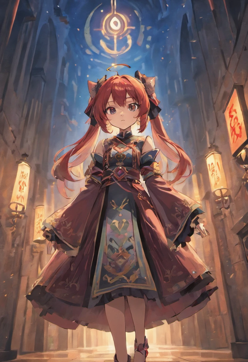 (Cinematic sensation)Lolibody Type,Juvenile,Wear a wide and solemn robe,long, black and silky hair,Akame, The main colors of clothing are black and crimson,timid, Cat's ears, female pervert々Right, obedient ,Religious dress in medieval style