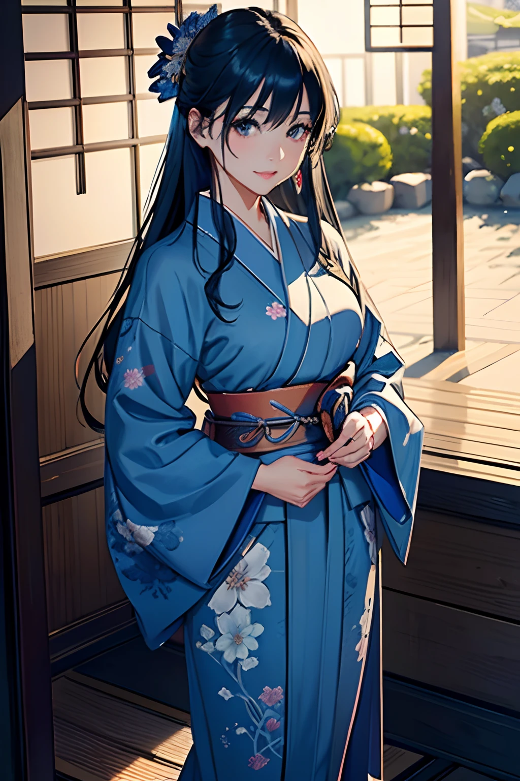 {{{{{Japanese beautiful girl in a casual floral embroidered kimono}}}}},{{{{{High-resolution scene in a Japanese-style room with a moving and hazy atmosphere}}}},{{{{{A detailed, graphical depiction of a pure young lady from a government official family trying her best to become more attractive.}}}}},{{{{{Latest technology ultra-high resolution UHD super cute masterpiece}}}}},{{Extremely detailed}},{{{{{Wavering Gloss々Japanese style flower hair and makeup}}}}},{{{{{Super thick and plump lips suddenly swell and become plump and shiny}}}}},{{{{{The top of the bust is clearly visible}}}}},{{{{{The image suddenly changes from manga to a photograph, and the pure young lady from the bureaucratic family begins to materialize. The young lady from the manga responds with a sexy aura, and as her body becomes three-dimensional, her face begins to heat up, and she looks outside with a sexy expression, her eyes watering with tears.}}}}}